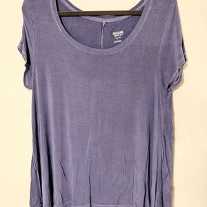 Purple Trapeze Tee